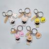 Stray Kids SKZOO Cartoon Double Sided Acrylic Keychain Cute Anime Character Keyring Bag Pendant Fan Merchandise Gift for STAY