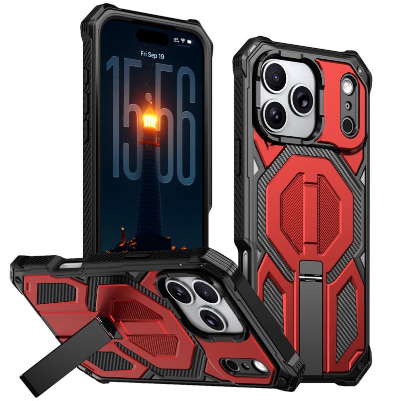 Four Corners Anti-drop Suitable for Apple 17Pro Mobile Phone Case IPhone16 15Pro Max Explorer Three-in-one Protective Case