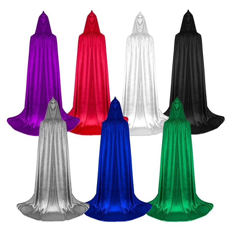 Halloween Cape Cosplay Masquerade Costume Witch Cape Witch Elf Cape Wizard Costume