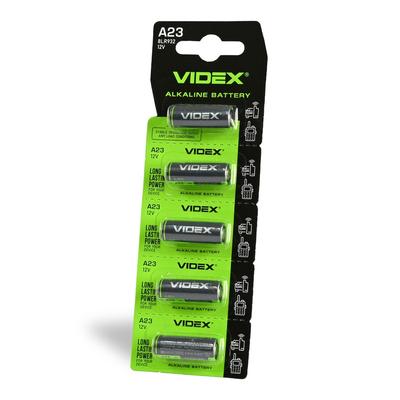Zestaw Mocne Baterie Alkaliczne A23 12V 55 Mah Videx