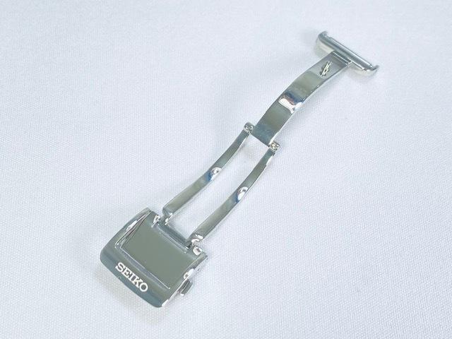B16P51SA01W SEIKO 16mm for and via D-Buckle STXD001/ 3X22-0AA0 others. (Ships Nekoposu)
