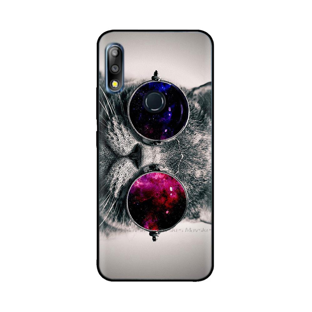 Pro pouzdro Asus ZenFone Max Pro M2 ZB631KL ZB633KL Měkký silikonový černý kryt telefonu Pro pouzdro Asus ZenFone Max Pro M1 ZB602KL Capa
