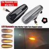 2pcs LED Dynamic Side Marker Light Arrow Turn Signal Blinker Lamp For Kia Pro Ceed Estate Rio 3 Hyundai Elantra I30 Azera Avante