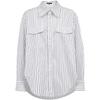 2025 Women's Relaxed Fit Long-Sleeve Collared Shirt