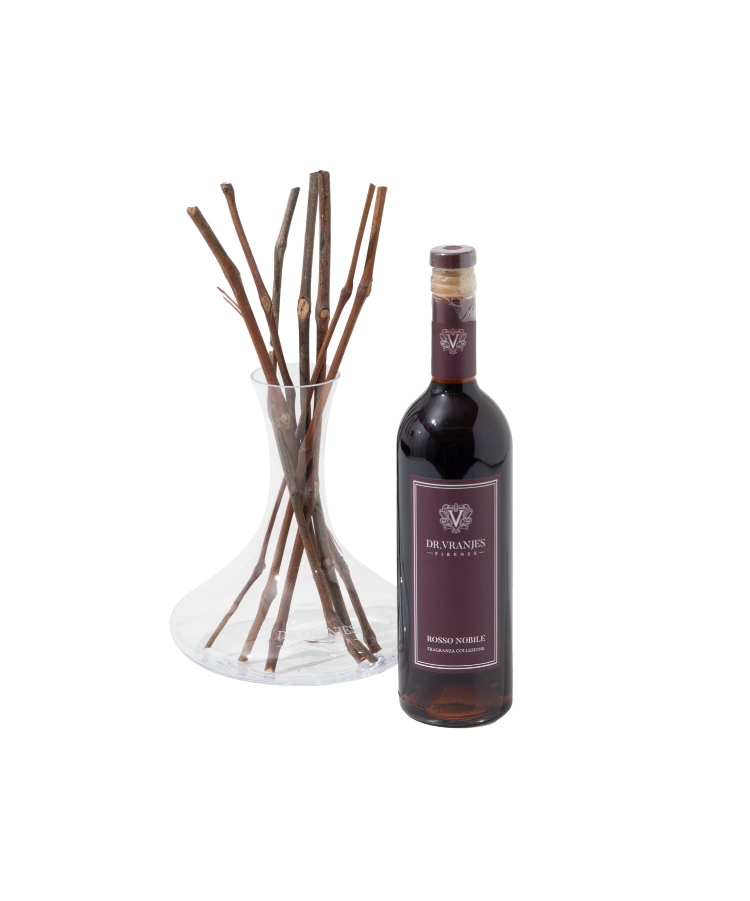 

Vranjes ROSSO NOBILE set 750ml Dr. diffuser, box, [Used] чорний