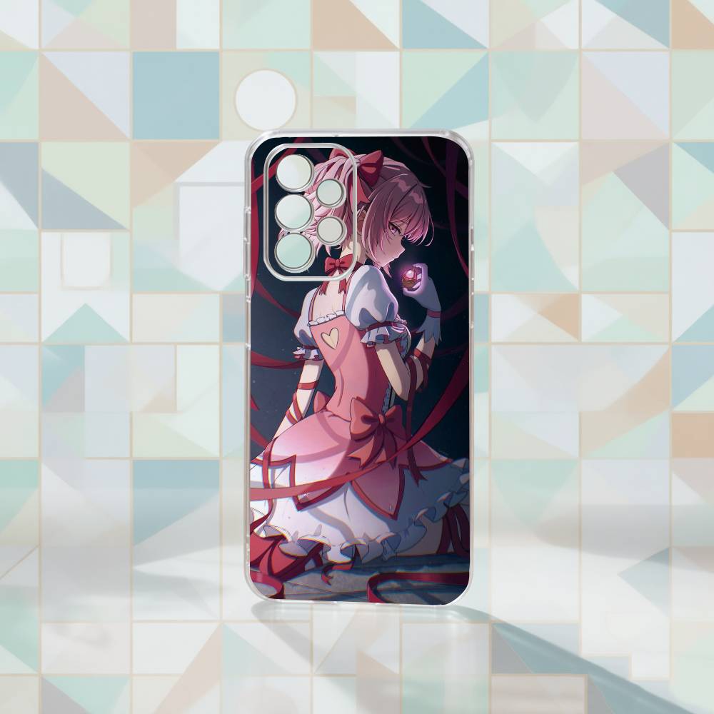 

Чохол для телефону Puella Magi Madoka Magica для Samsung S25, S24, S21, S22, S23, S30, Ultra, S20, Plus, Fe Прозорий чохол Samsung S24Plus