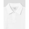 SHIFT.G Wave Texture Polo White