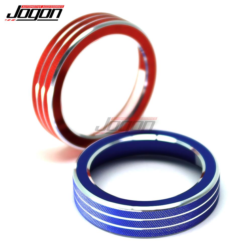 Car Interior Console Gear Shift Knobs Covers for Ford Explorer 2020 2021 2022 Accessories Center Console Button Rings