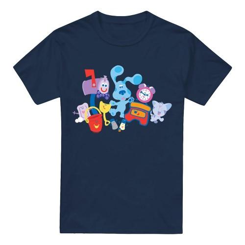 Blue's Clues Mens Friend Party T-Shirt