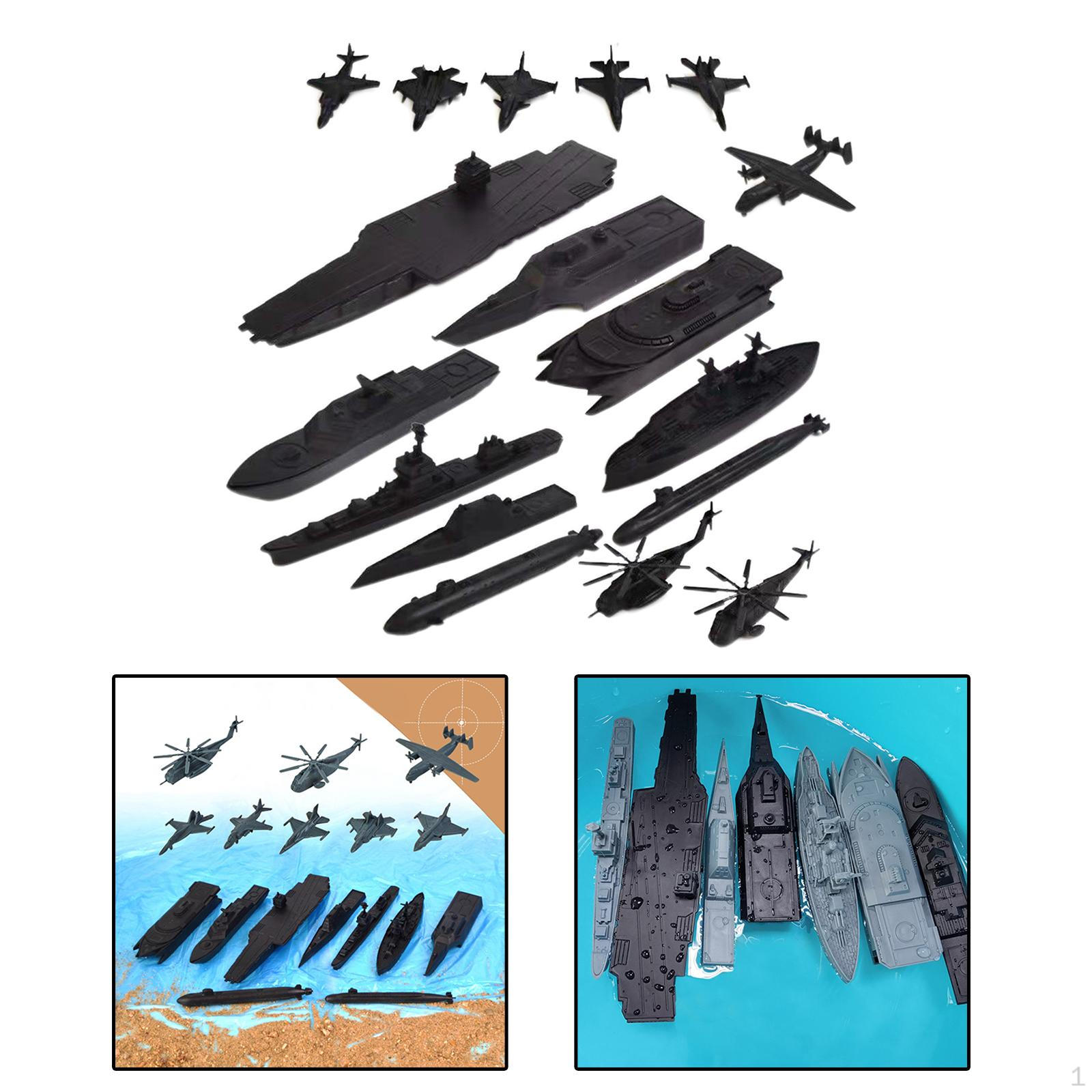 

Забавный подарок из 17 предметов военного корабля и вертолета для детей от 14 лет чёрный