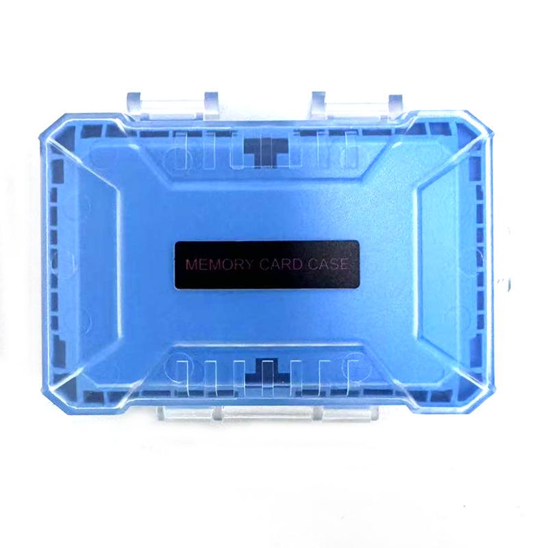 Waterproof Transparent SD Card and USB Drive Storage Box - Dustproof with Multi-functional Camera Memory Slots