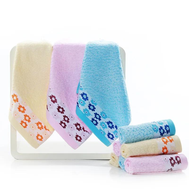 32 strands of Bamboo fiber Towel Face Hand Towel High Quality Plum blossom Soft Towel Set wholesale New 100g hot sale 30*30