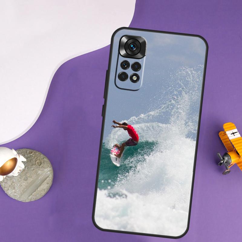 Surfer Surf Hang Loose Shaka Case For Xiaomi Redmi Note 14 13 Pro 12 9 10 11 Pro 10S 11S 12S Redmi 14C 13C 10C 12C Cover