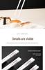 Anti-Slip Ceramic Chopsticks, Mold-Resistant, Easy to Clean, High Temp Resistant, Chinese Style, 10 Pairs