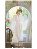 Luxurious Satin Tie-Waist Bell Sleeve Bathrobe - Available In Red, Black, and White