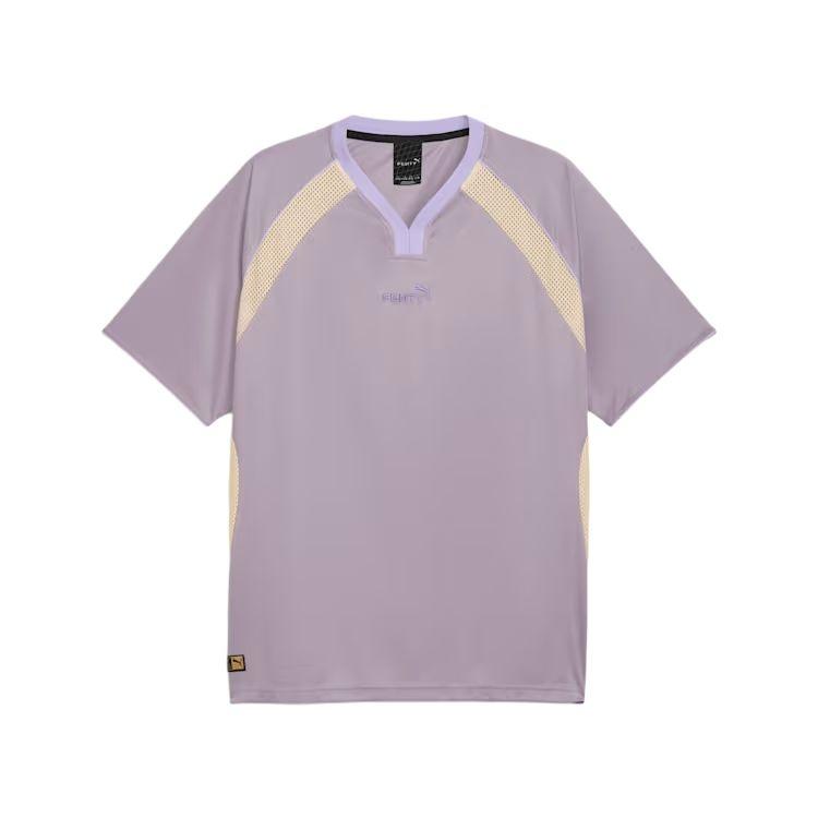 PUMA x FENTY Short Sleeve Jersey Pale Plum Men s 635638-30 M