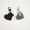 Heart Rose Keychain Car Decors Accessory Fashion Bag Pendant Unisex Key Holder Car Decorative Charm Suitable for Key Bag