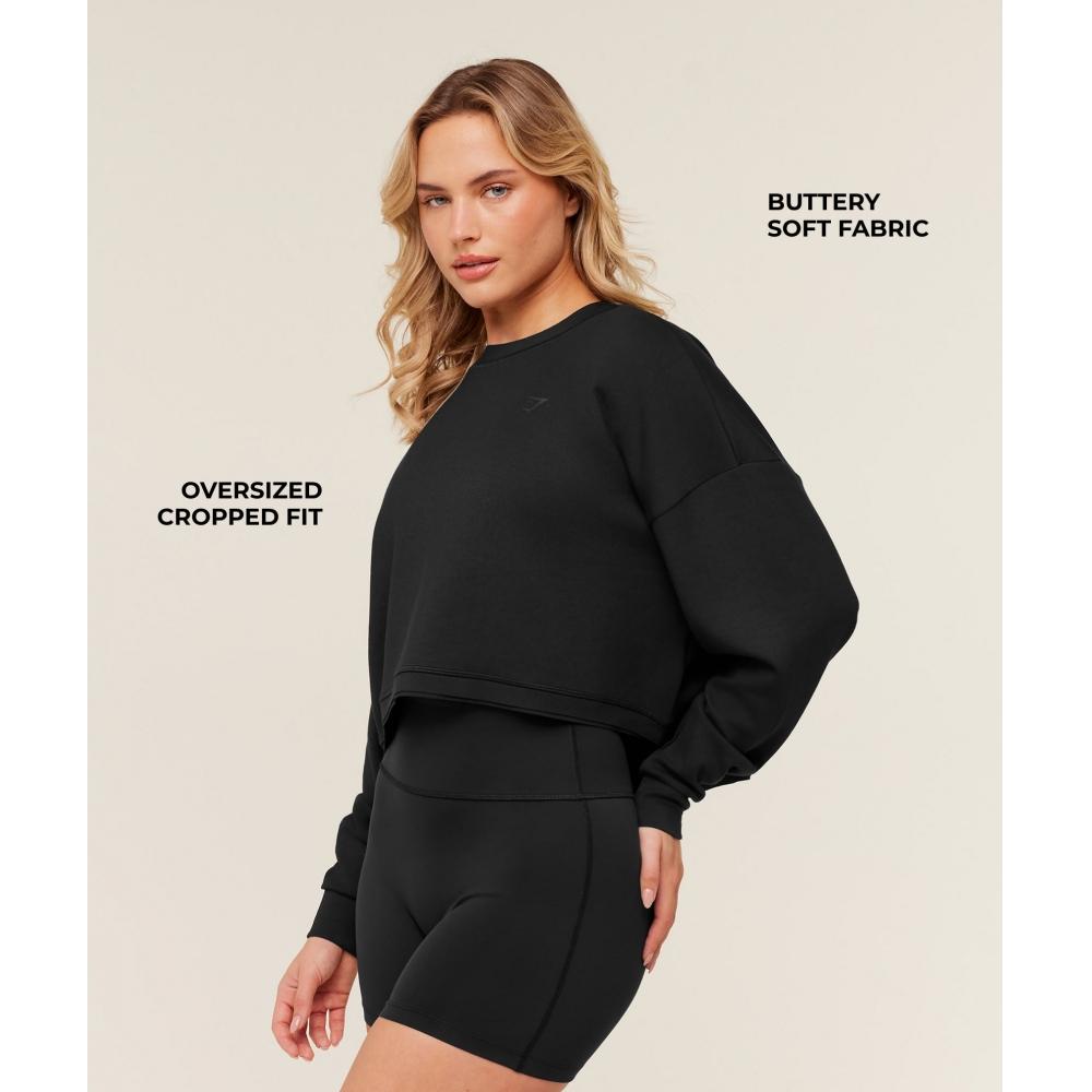 Gymshark Flow Langarm Oberteil Gs Schwarz B4c3r Bb2j