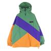 WILDERNESS EXPERIENCE Multicolor Long Sleeve Pullover Nylon Jacket Men's Used