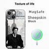 The Godfather Classic Movie Poster Phone Case For iPhone 17 16 15 14 13 12 Plus Pro Max  High-end Luxury Magsafe Sheepskin