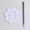 4 Size Palette Art Alternatives Paint Tray Artist Watercolor Plastic Palette Supply White  Watercolor Palette Pigment Tray