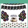 Us Theme Among Birthday Party Decor Suit Supplies Set Balloon Banner Cake Topper