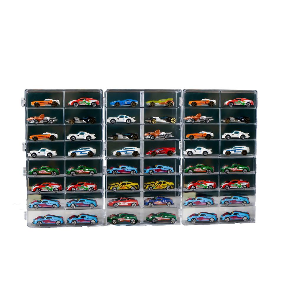Tomica case transparent case mini car storage collection 48 units squares x 6 1/64 (8 pieces) [item]