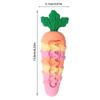 Silicone Carrot Pet Sound Toy Molars Teeth and Is Resistant To Biting Dog Toys