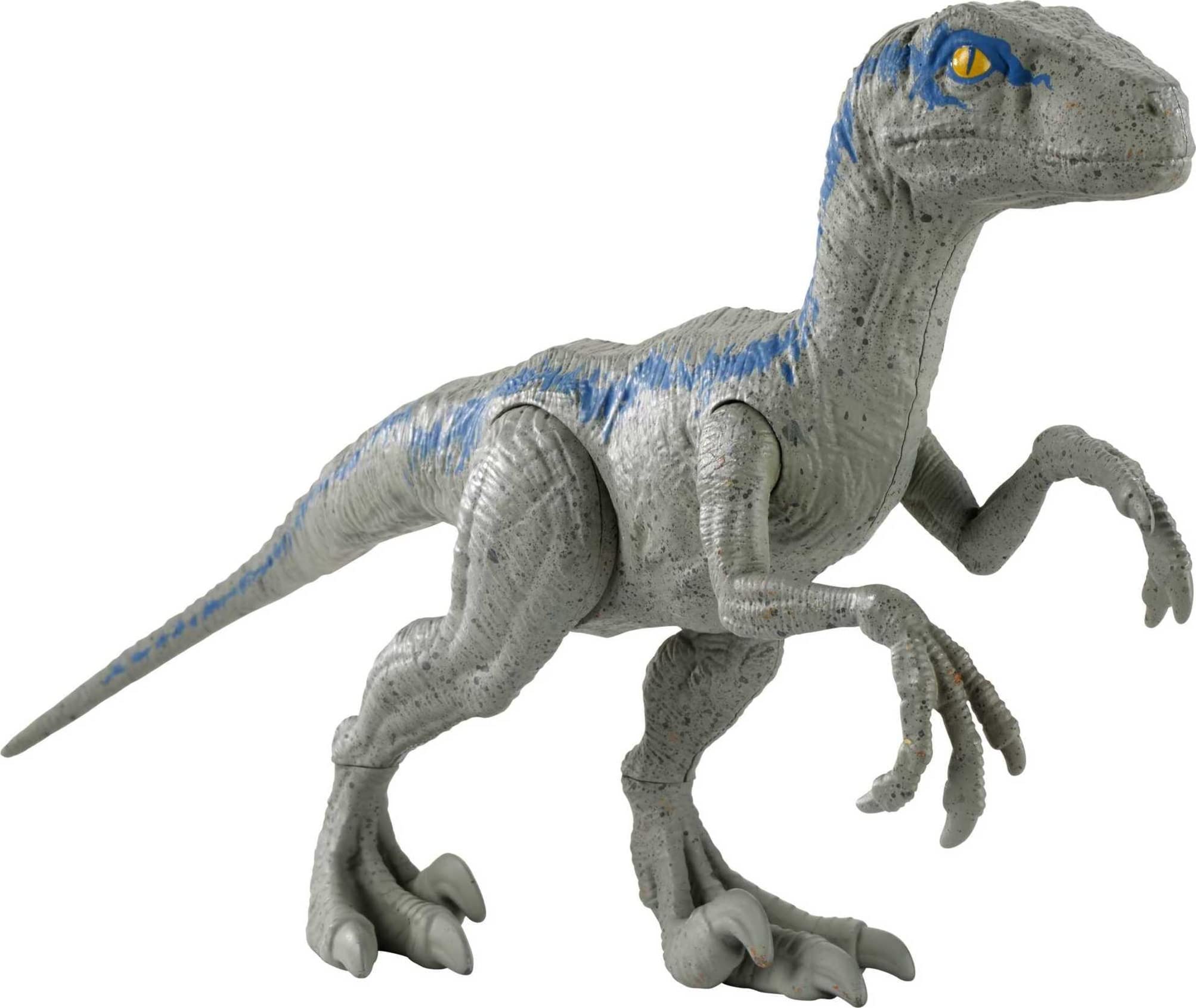 

Basic Dino Velociraptor Blue Figure from the Jurassic World