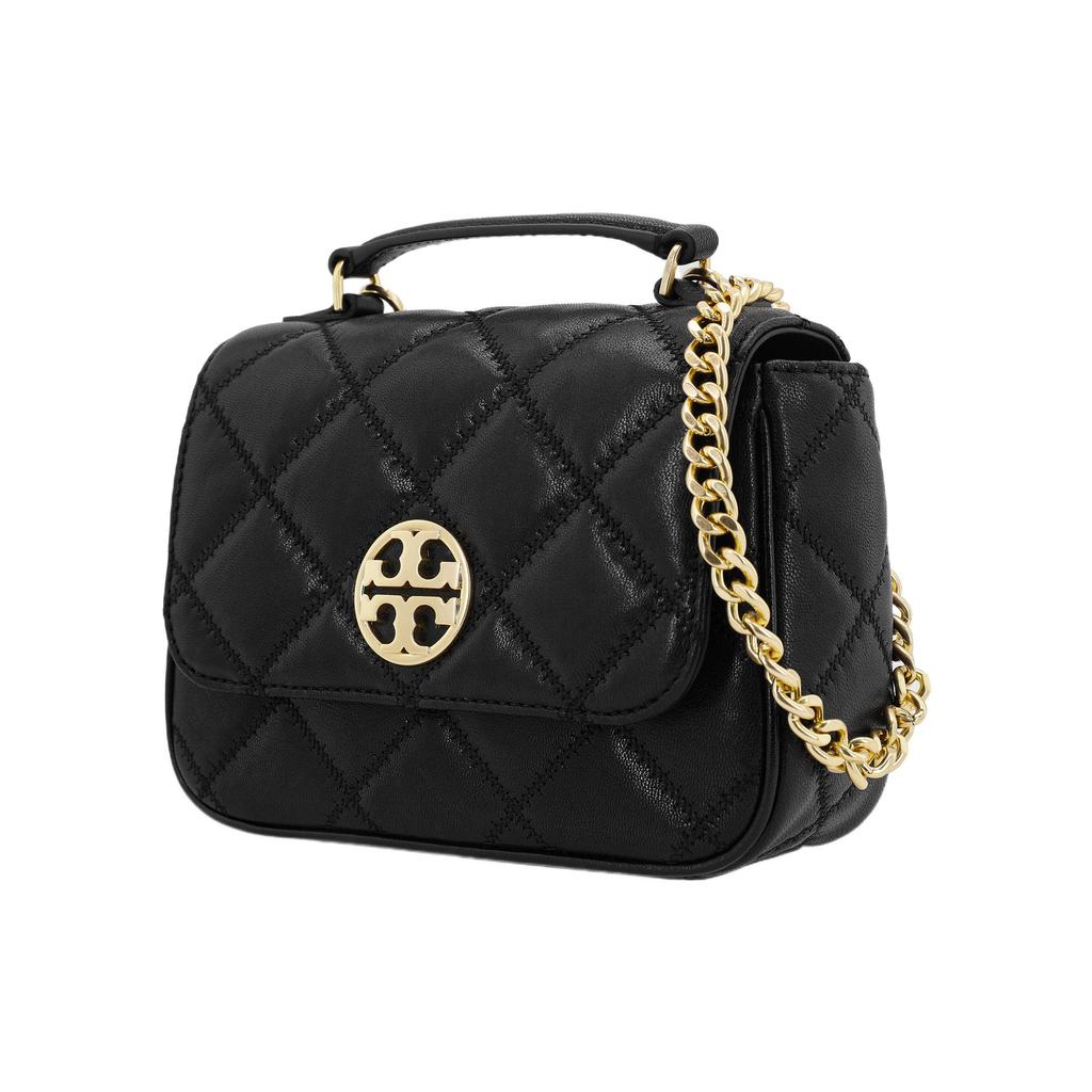 Tory Burch TB-Willa Quilted Chain Leather Crossbody Bag Women Shoulder Bag 82366-001