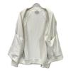 HERMES White cotton sweatshirt cardigan tops M whiteUsed