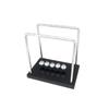 Wooden Base Newton's Cradle  Balance Balls Physics Pendulum Science Wave Classic Desk Office Toy