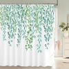 Flowers Grass Green Plants Waterproof Shower Curtains For Bathroom Bath Curtains Multi-size 240*180CM 3D Print Shower Curtain