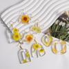 Versatile Epoxy Resin Mold for Necklace Key Chain Pendants Trendy Round and Geometric Shaped Accessories Making Moulds
