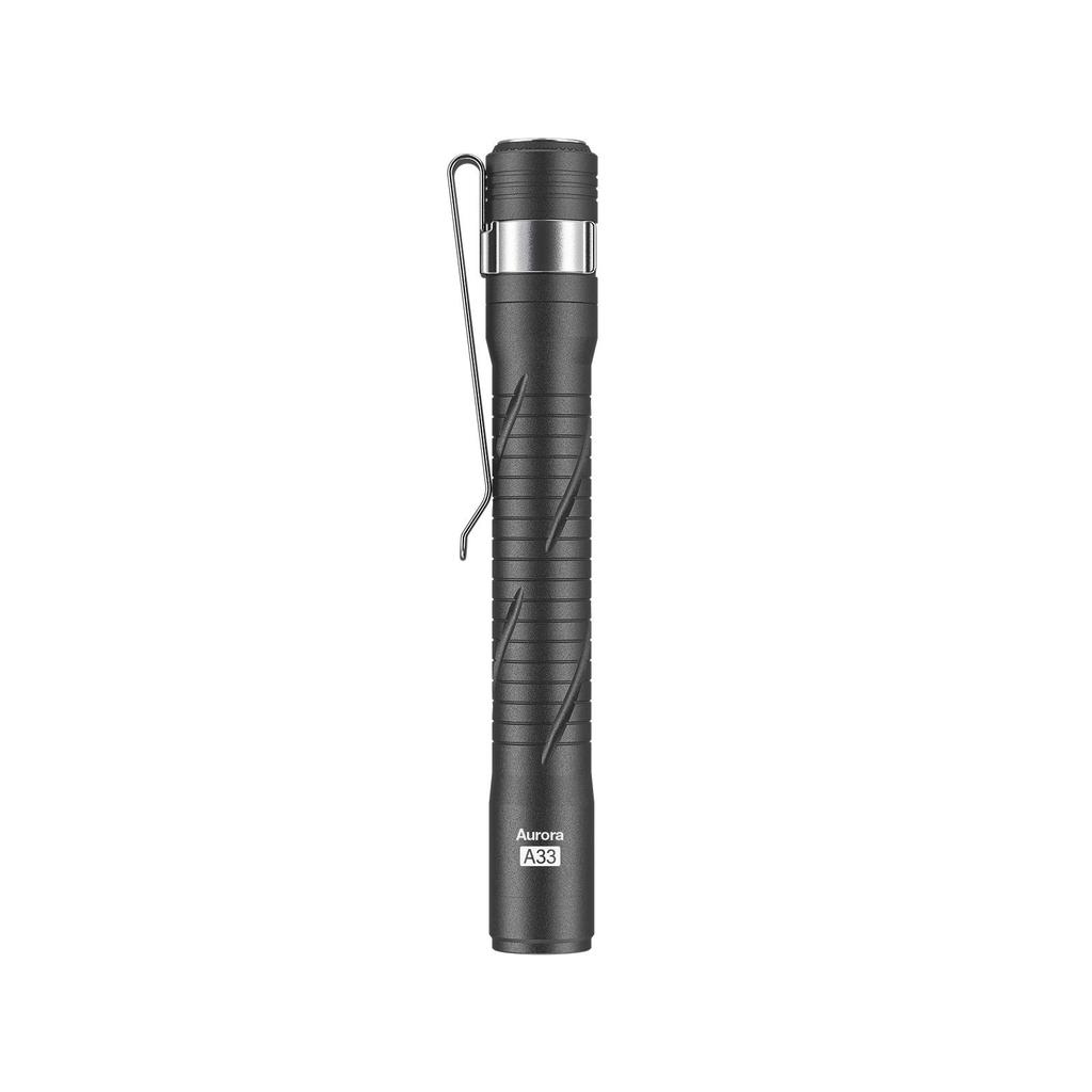 RovyVon Aurora A33 Pen with Pocket 200 IPX8 Perfect for and Outdoor Use Flashlight, USB-C Rechargeable, Clip, Lumens, Waterproof, Inspection, Repairs,