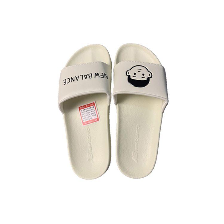 Noritake X New Balance Fashion Trend Quick-Dry Slide Sandals Unisex Footwear White NBRJ9S104I