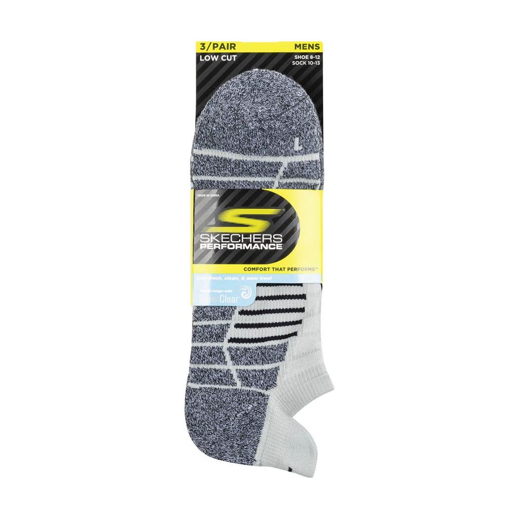 Skechers Men's Low Cut Socks (Pack of 3)