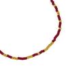 Pulsera - LUXENTER - Xanvi - Cristal rojo - Acabado oro amarillo 18K - Diámetro 55 mm