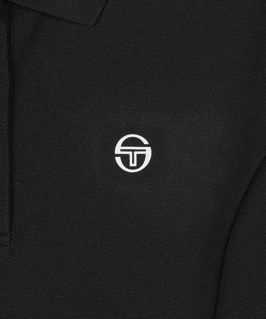 SERGIO TACCHINI W Pique Polo Dress (Black)