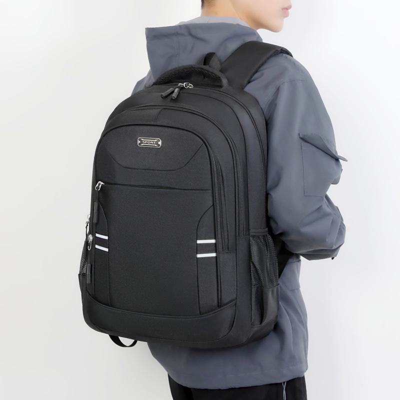 Durable Laptop Backpack for Men and Women with Multiple Pockets School Travel Work Daily Use Anti-Theft Design