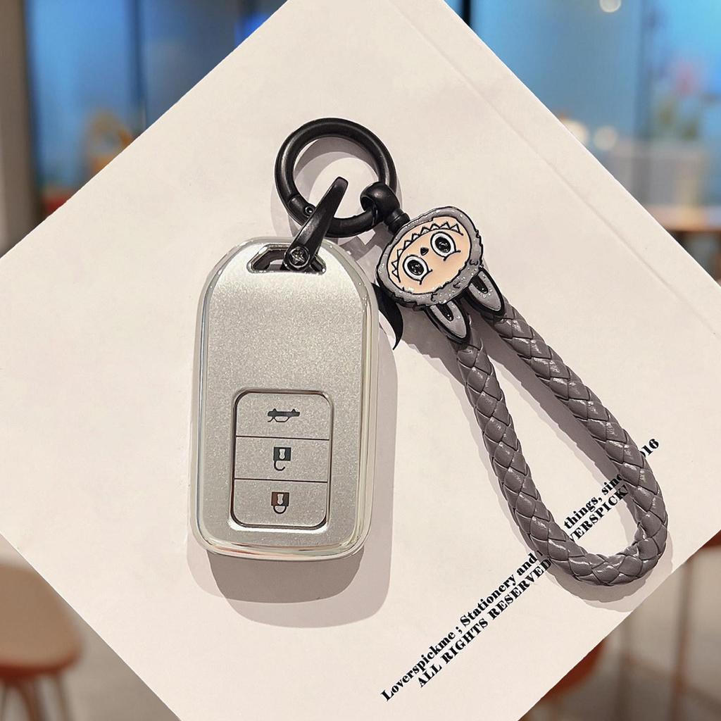 Honda Key Case for 10th Gen Civic, Accord, CRV, Vezel, HR-V, Crown, Road Style, and Lingpai.