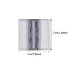Sliding Window Limit Lock Transparent Punch-free Pasted Door Safety Locks Buckle Baby Protection