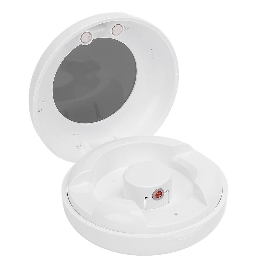 Smart Ring Charging Case with Magnetic Port 200mAh Battery Compact Charger Box for COLMI R02 R06 R11M R8 Fitness Ring