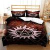 Supernatural 3D Printed Bedding Set Twin Full Queen King Size Amazing Theme Duvet Cover Set Bed Linens Comforter Bedding Sets