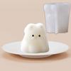 3D Pudding Puppy Candle Molds Silicone DIY Cartoon Frozen Mold Pudding Dessert Molds Chocolate Cake Cake Mousse