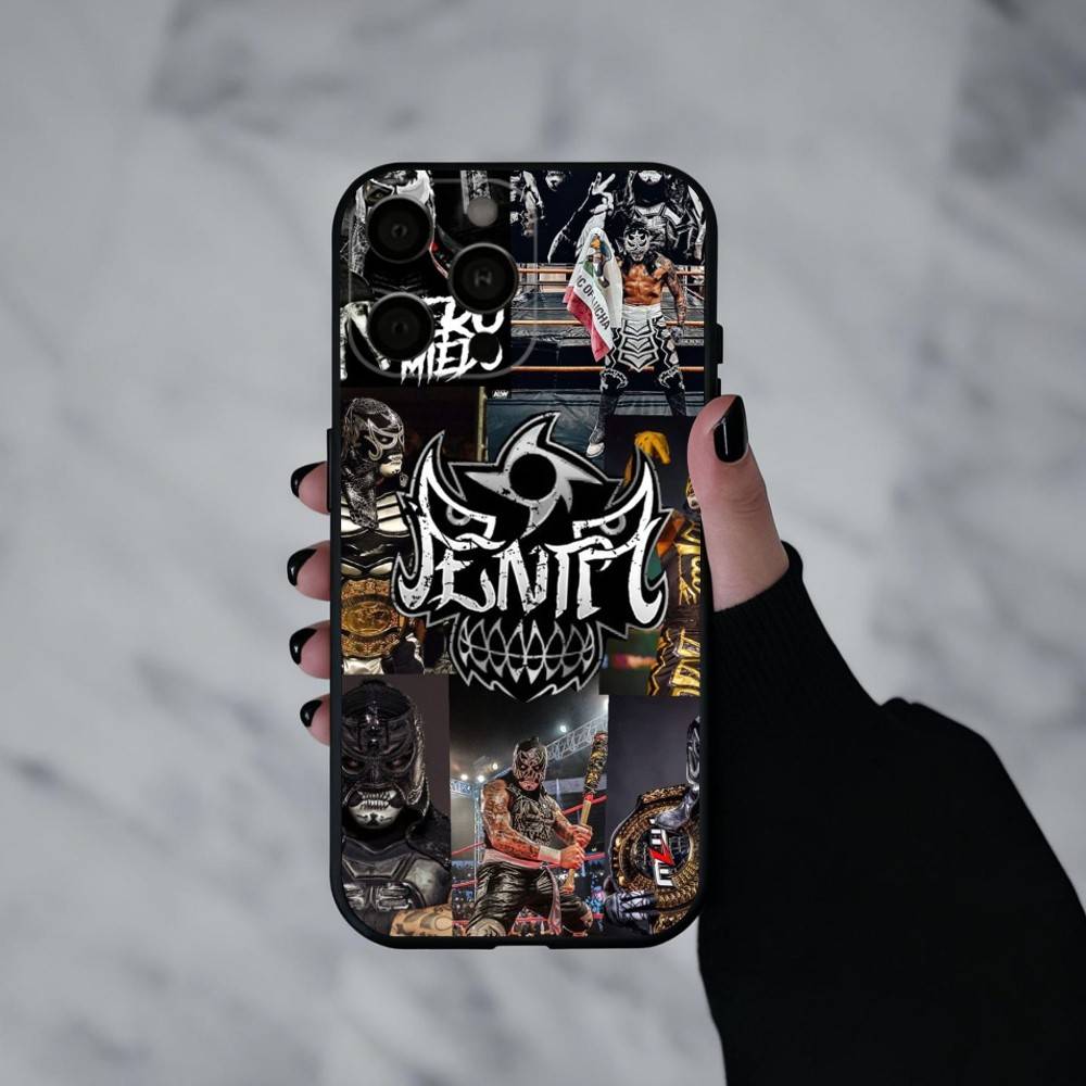 P-Penta Zero M-Miedo Phone Case For iPhone 17pro,16,15,14,13,12,11 Plus,Pro Max,XS,Soft Silicone Black Cover