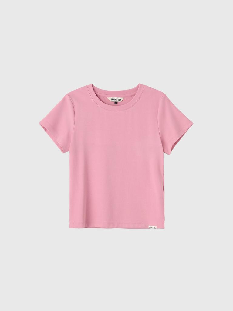 GENERALIDEA Soft Slim Fit T-Shirt [Pink] / Wbe3L01503