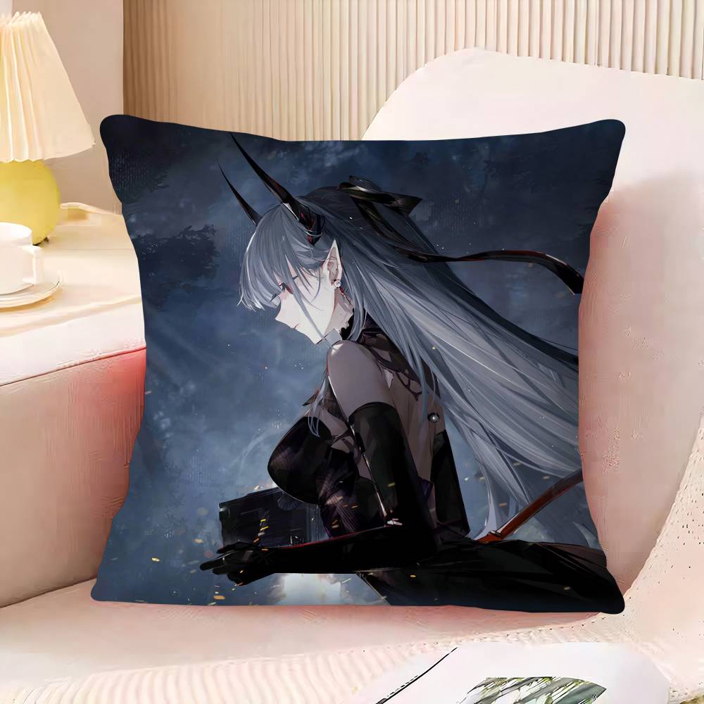 A-Arknights Pillow Case Pillowcase Ultra Soft Skin Friendly Fabric Cloud Like Comfort
