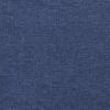 Recliner Chair with Ottoman Blue Fabric