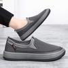 Men's Summer Slip-On Breathable Mesh Shoes - Old Beijing Cloth, Odor-Free, Casual Style